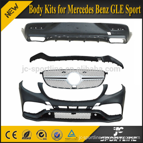 2016 Upgrated Sport PP Body Kits for Mercedes Ben z GLE